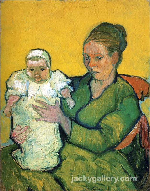Mother Roulin with Her Baby, Van Gogh painting